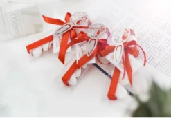 Segnalibro albero della vita argento con sacchetto portaconfetti Selezione zanolli