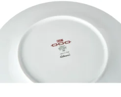 Segnaposto catene scarlatto porcellana Richard ginori