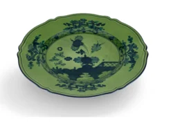 Segnaposto oriente italiano malachite porcellana Richard ginori