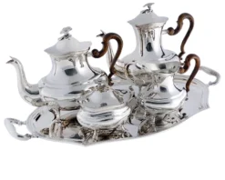 Servizio da caffè argento barocco piemontese Selezione zanolli