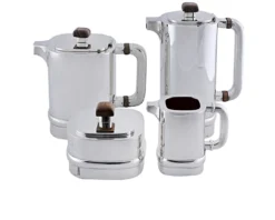Servizio da caffè argento in stile inglese Selezione zanolli