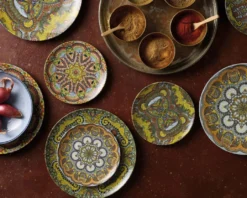 Servizio piatti mandala porcellana 12 pezzi Arthur krupp