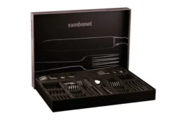 Servizio posate contour acciaio 36 pezzi manico cavo Sambonet