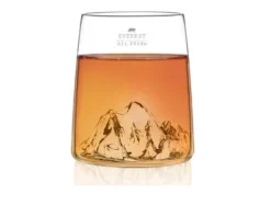 Set bicchieri shooters topographic monte bianco/everest 2 pezzi Alaskan maker