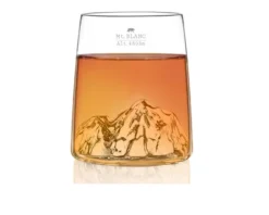 Set bicchieri shooters topographic monte bianco/everest 2 pezzi Alaskan maker