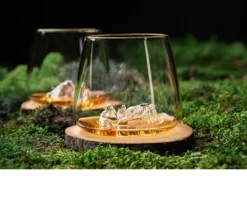 Set bicchieri whisky topographic grand canyon/matterhorn 2 pezzi Alaskan maker