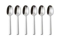 Set cucchiaini moka neutra acciaio 6 pezzi Sambonet