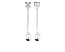 Set cucchiaini party fashion acciaio 2 pezzi Sambonet