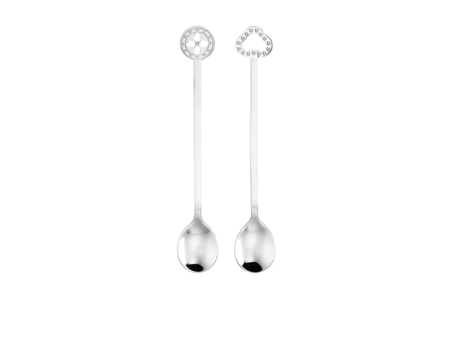 Set cucchiaini party oriental acciaio 2 pezzi Sambonet