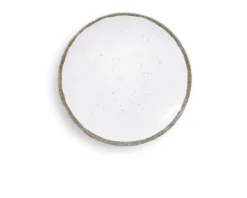 Set di piatti dessert terrae bianco 4 pezzi Emporio zani