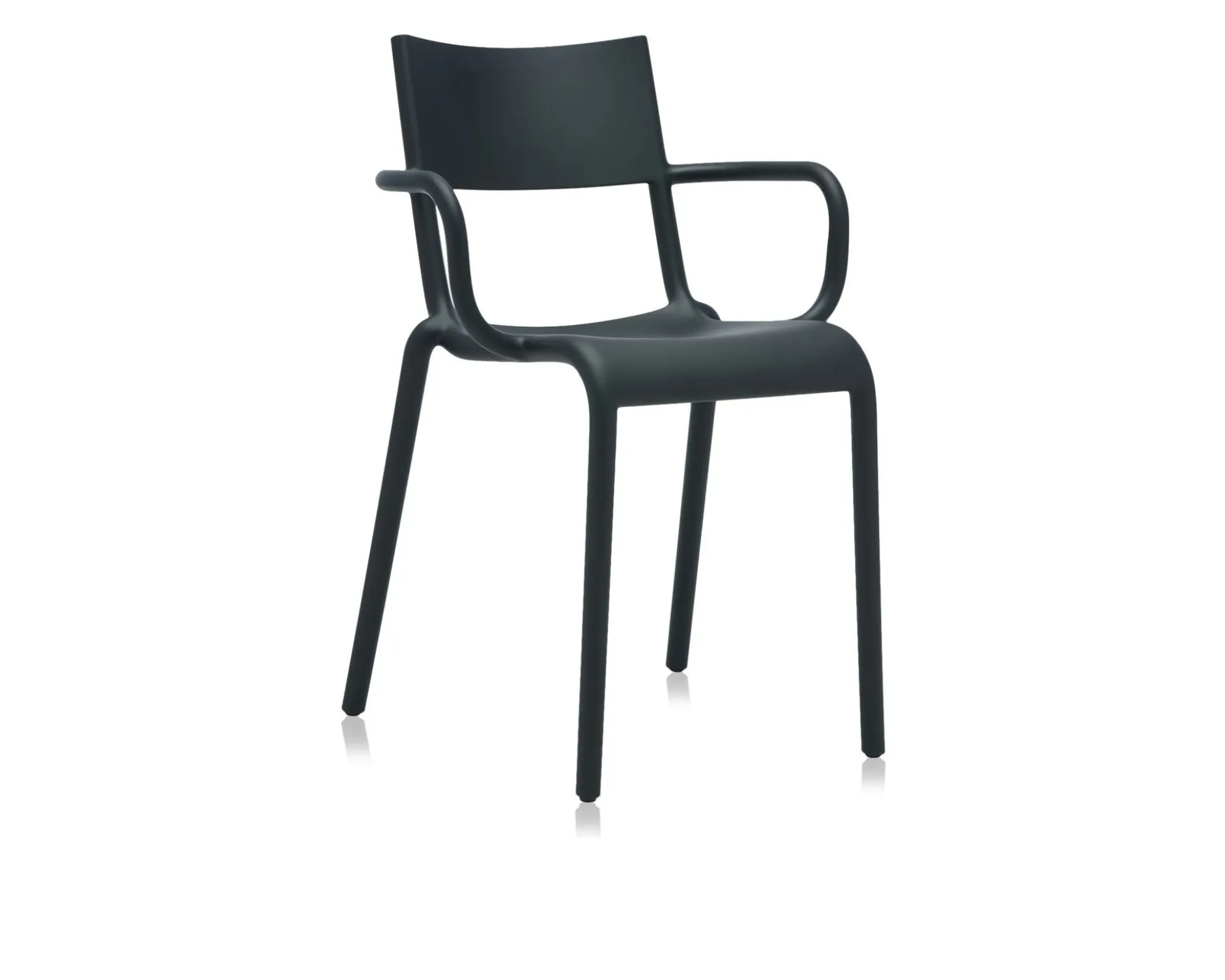 Set di 2 sedie generic a nere Kartell