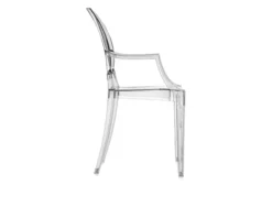 Set di 4 sedie louis ghost colore trasparente Kartell