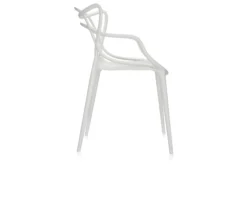 Set di 4 sedie masters bianche Kartell