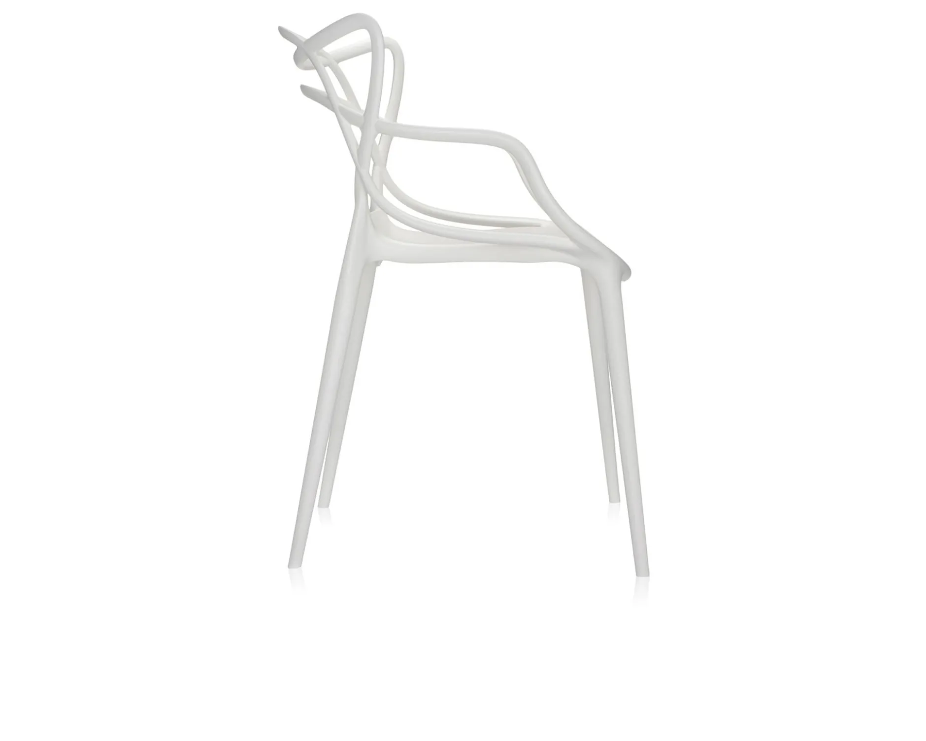 Set di 4 sedie masters bianche Kartell