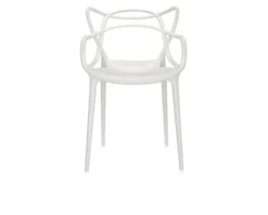 Set di 4 sedie masters bianche Kartell