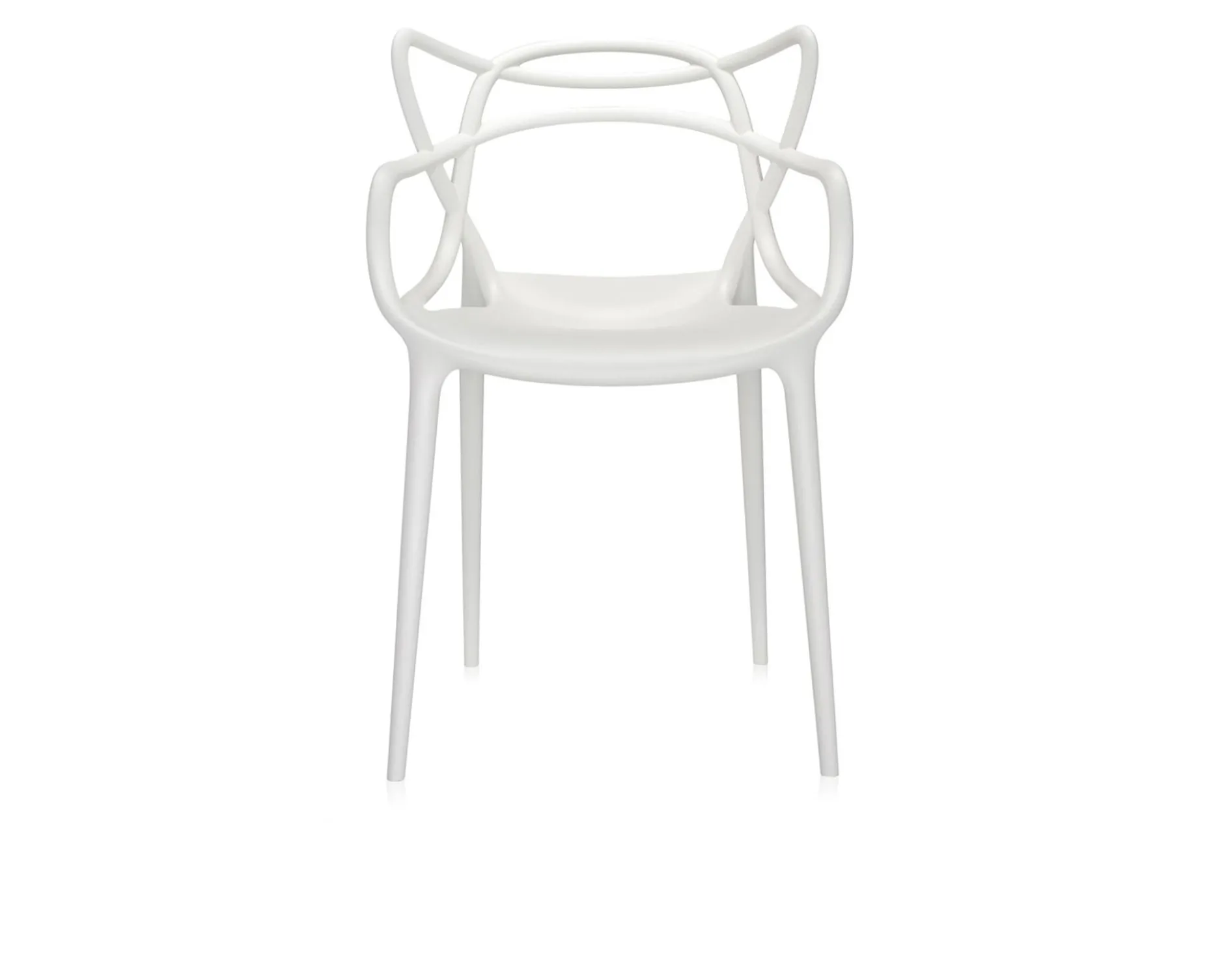 Set di 4 sedie masters bianche Kartell