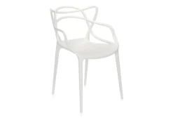 Set di 4 sedie masters bianche Kartell