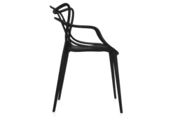 Set di 4 sedie masters nere Kartell