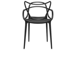 Set di 4 sedie masters nere Kartell
