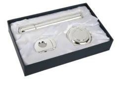 Set fumatori silver plated 3 pezzi Selezione zanolli