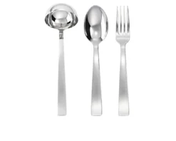 Set posate a servire gio ponti acciaio 3 pezzi Sambonet