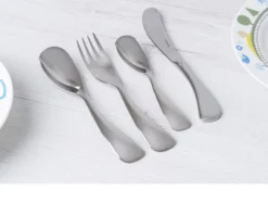 Set posate bambino mix acciaio 4 pezzi Sambonet