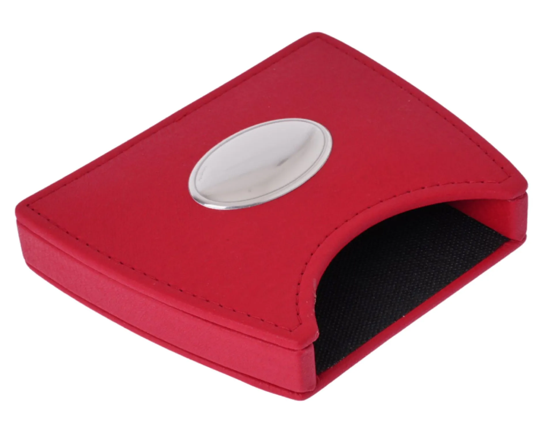 Set ufficio argento bilaminato 5 pezzi rosso Selezione zanolli