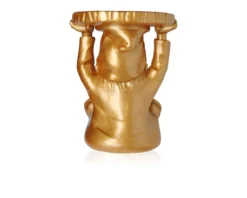 Sgabello attila oro Kartell