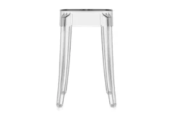 Sgabello charles ghost colore cristallo Kartell