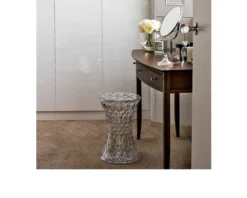 Sgabello stone cromato Kartell