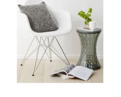 Sgabello stone cromato Kartell