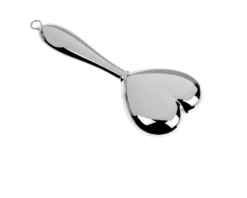 Sonaglio cuore argento Selezione zanolli