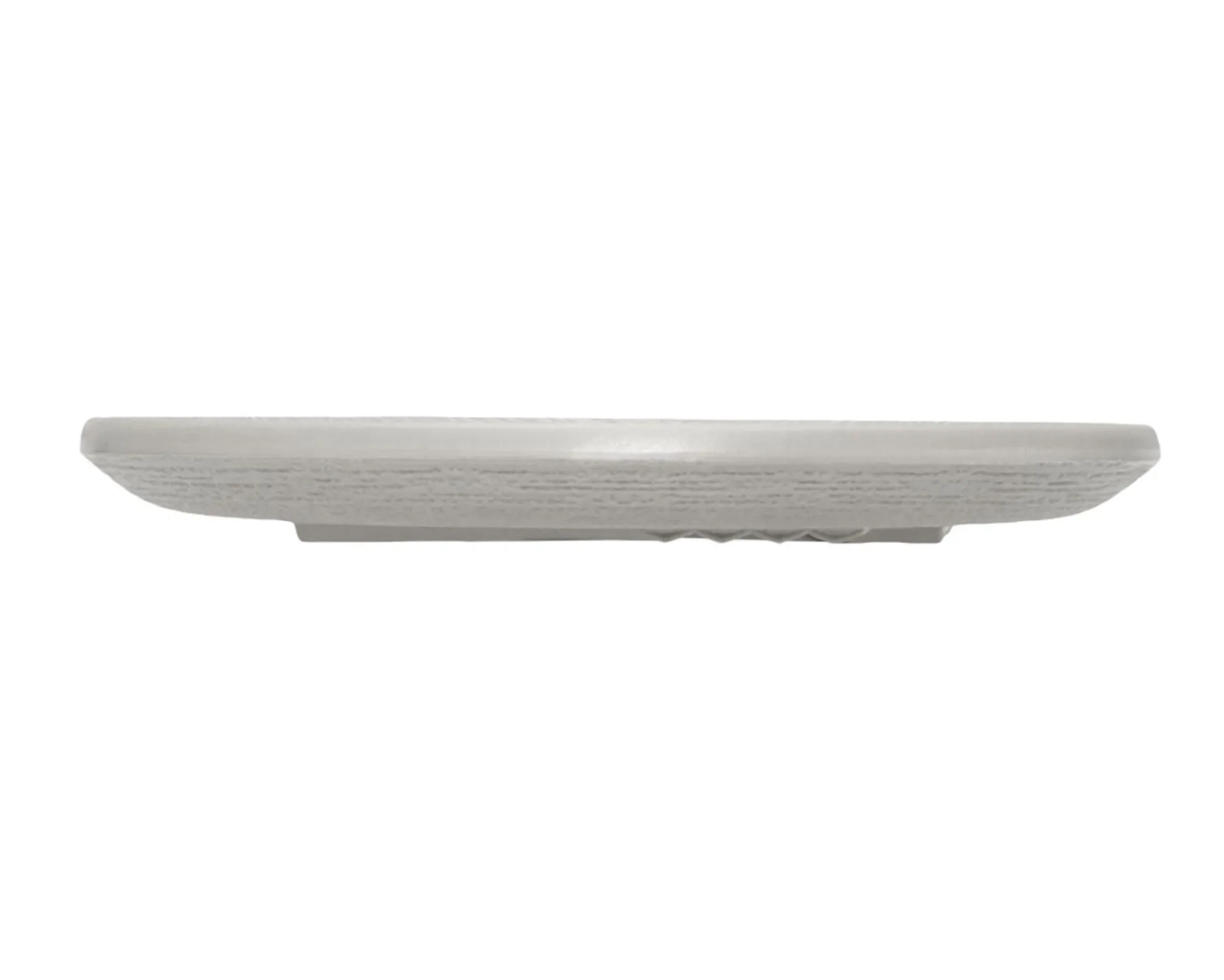 Sottopiatto trama colore grigio scuro Kartell