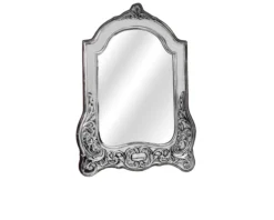 Specchiera argento con fascia lavorata Selezione zanolli