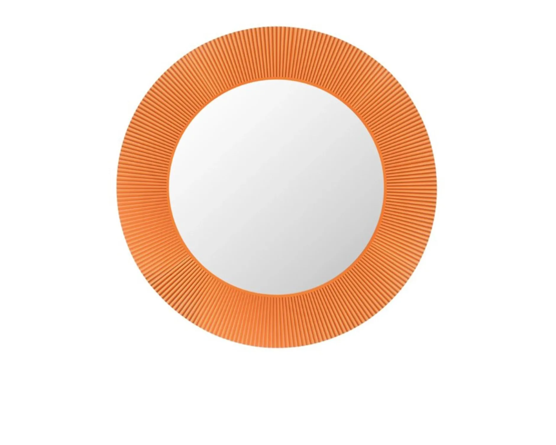 Specchio all saints colore arancio tangerine Kartell