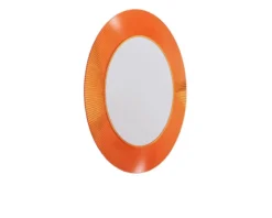 Specchio all saints colore arancio tangerine Kartell