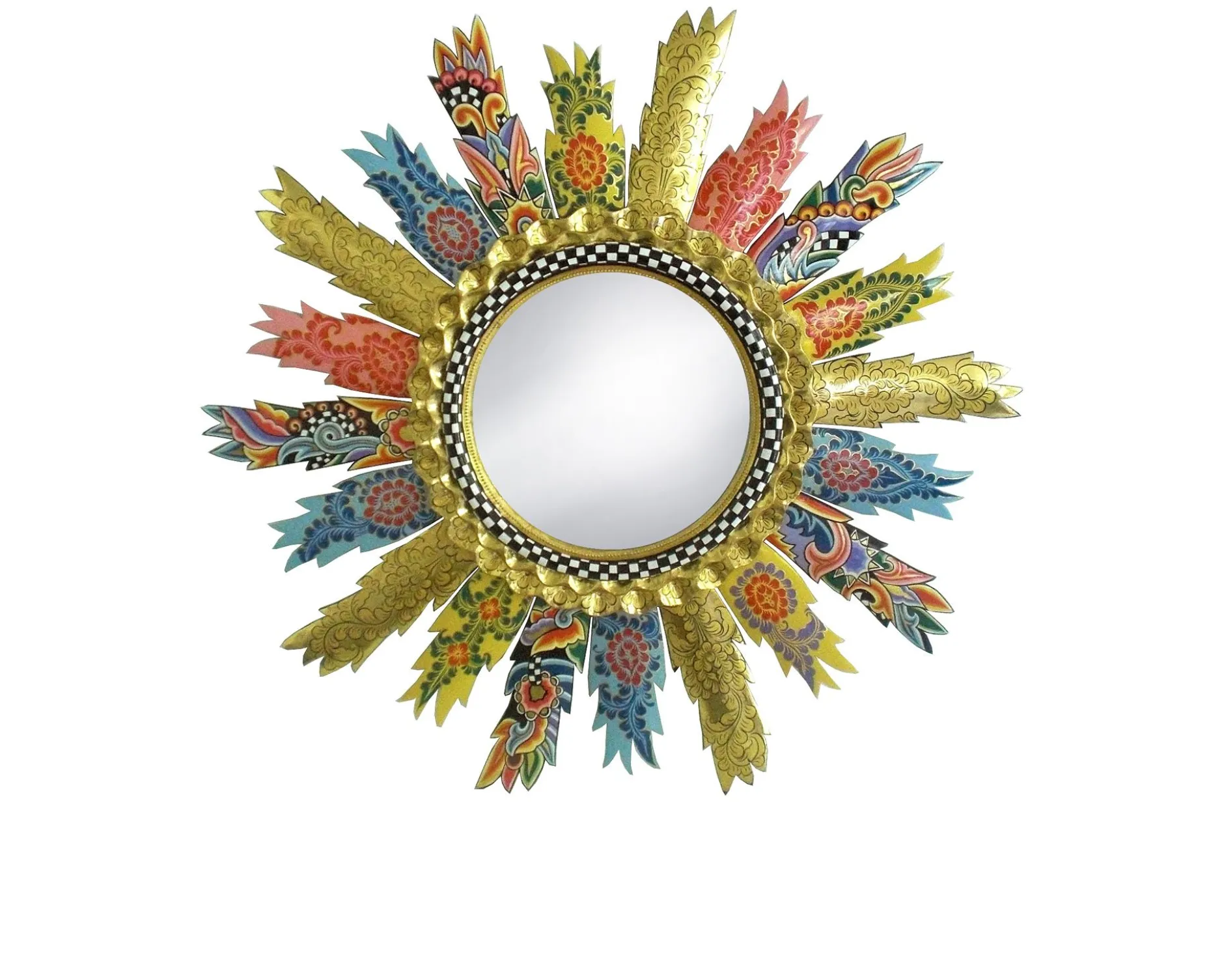 Specchio di sole sun dipinto a mano Tom's drag