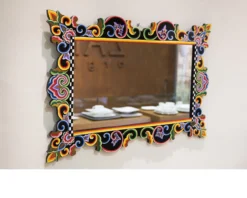 Specchio mirror black collection dipinto a mano Tom's drag