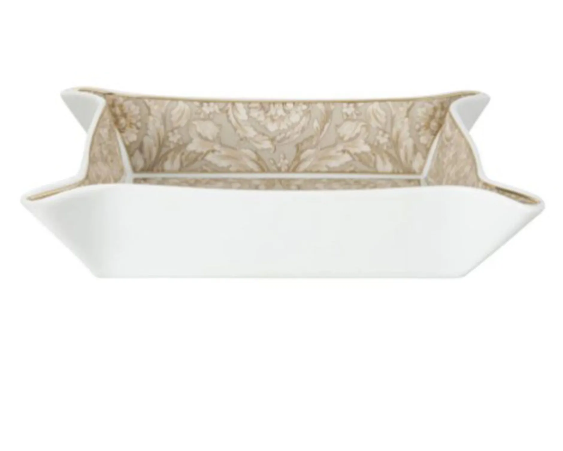 Svuotatasche barocco beige porcellana Versace