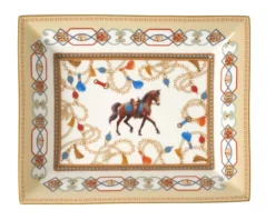 Svuotatasche cheval porcellana Pozzi milano