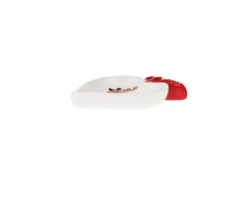 Svuotatasche la tavola scomposta porcellana con decoro floreale Bitossi home