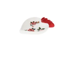 Svuotatasche la tavola scomposta porcellana con decoro floreale Bitossi home