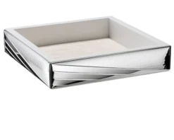 Svuotatasche quadro con decorazione a bande oblique Selezione zanolli