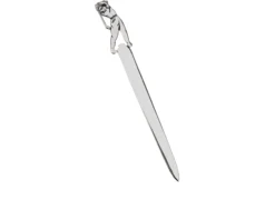 Tagliacarte argento con giocatore golf Selezione zanolli
