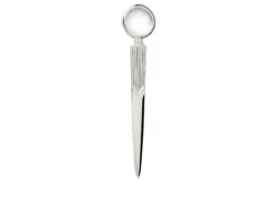 Tagliacarte argento con lente di ingrandimento Selezione zanolli