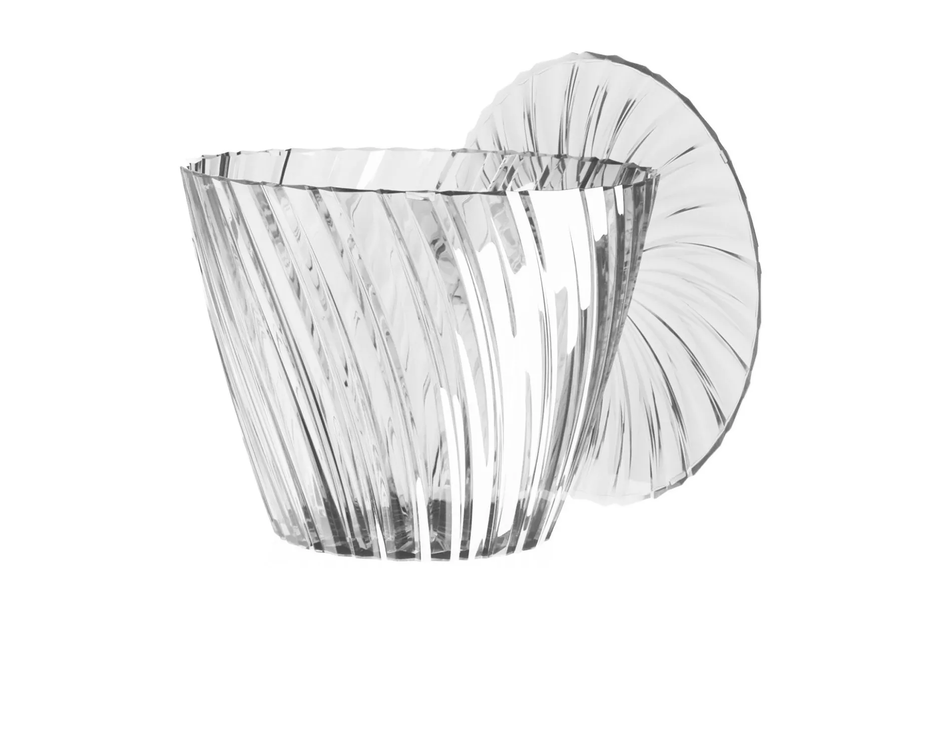 Tavolino sparkle trasparente Kartell