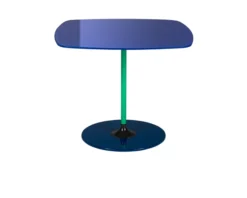 Tavolino thierry acciaio blu Kartell