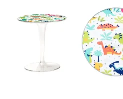 Tavolino tip top con dinosauri Kartell