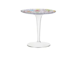 Tavolino tip top con disegno Kartell