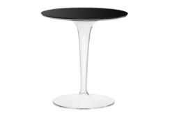 Tavolino tip top nero lucido Kartell
